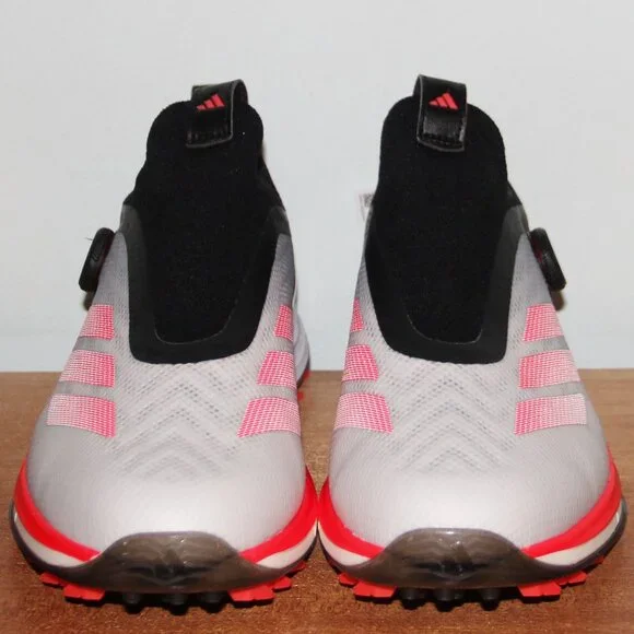 Adidas Adizero ZG BOA Spikeless Golf Shoes Mens 11 White Black Red